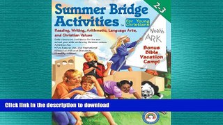 Pre Order Summer Bridge ActivitiesÂ® for Young Christians, Grades 2 - 3 On Book