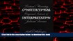 Pre Order Constitutional Interpretation: Textual Meaning, Original Intent, and Judicial Review