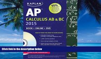 Online Tamara Lefcourt Ruby Kaplan AP Calculus AB   BC 2015: Book   Online   DVD (Kaplan Test