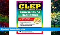 Buy James E. Finch CLEP Principles of Marketing (REA) -The Best Test Prep for the CLEP Exam (CLEP