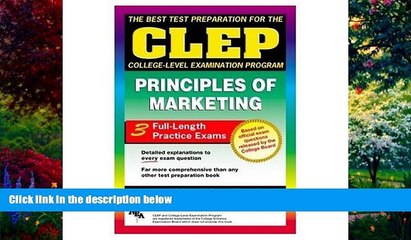 Buy James E. Finch CLEP Principles of Marketing (REA) -The Best Test Prep for the CLEP Exam (CLEP