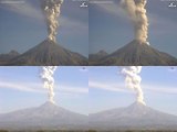 Mexico's Colima Volcano Erupts Twice in a Day