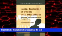 Audiobook Social Inclusion of People with Disabilities: National and International Perspectives