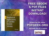 Biophysical Applications of Satellite Remote Sensing (Springer Remote Sensing-Photogrammetry) (2013-12-27)