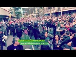 CDMX : Así fue el portazo en el concierto de Roger Waters