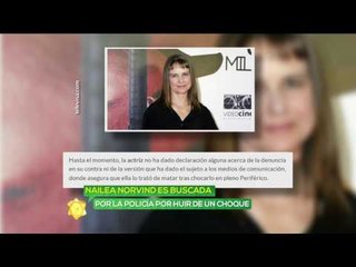 Tras chocar, Nailea Norvind es acusada de intento de homicidio