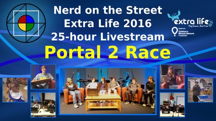 Portal 2 Race - Extra Life 2016