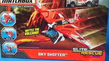 Matchbox Elite Rescue Sky Shifter with Fire Truck and Rescue Airplane - Boys Favorite Toys