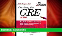 Best Price Cracking the GRE Math (Princeton Review: Cracking the GRE) Steven A. Leduc On Audio