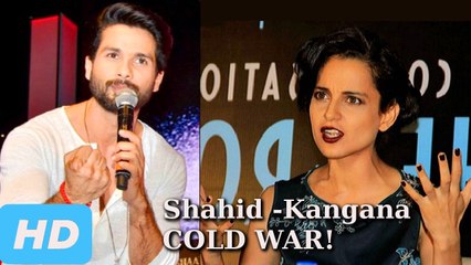 "I Don’t Go To Work To Make Friends" | Kangana Ranaut And Shahid Kapoor COLD WAR