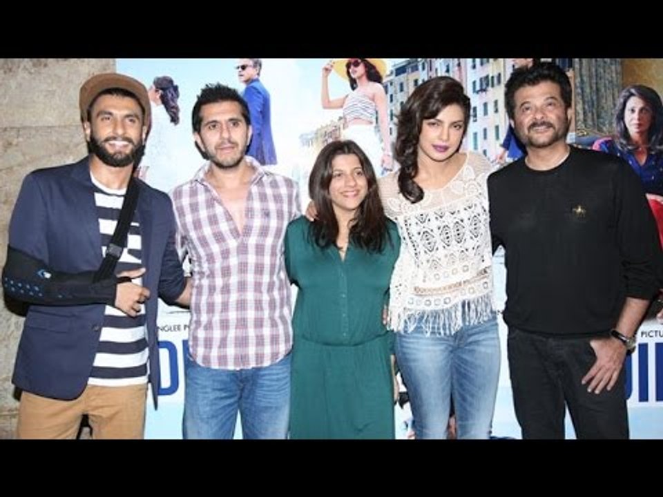 Priyanka Chopra Ranveer Singh Anil Kapoor And Others Attend The Trailer Launch Of Dil Dhadakne