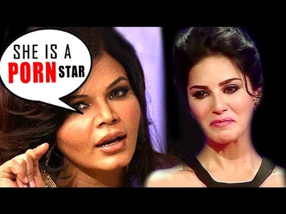 Rakhi Sawant ABUSING Sunny Leone In Public ! Rakhi Sawant AIB