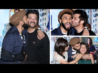 Ranveer Singh KISSES Anil Kapoor In Public