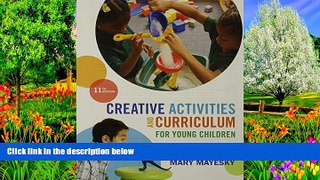 Online Mary Mayesky Creative Activities and Curriculum for Young Children, Loose-leaf Version