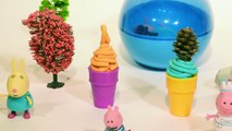 Play Doh, Oeufs surprises, Glaces & Peppa Pig en français dessin animé pour les enfants