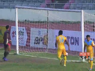বিপিএল ফুটবলে চট্টগ্রাম আবাহনীর কষ্টার্জিত জয়