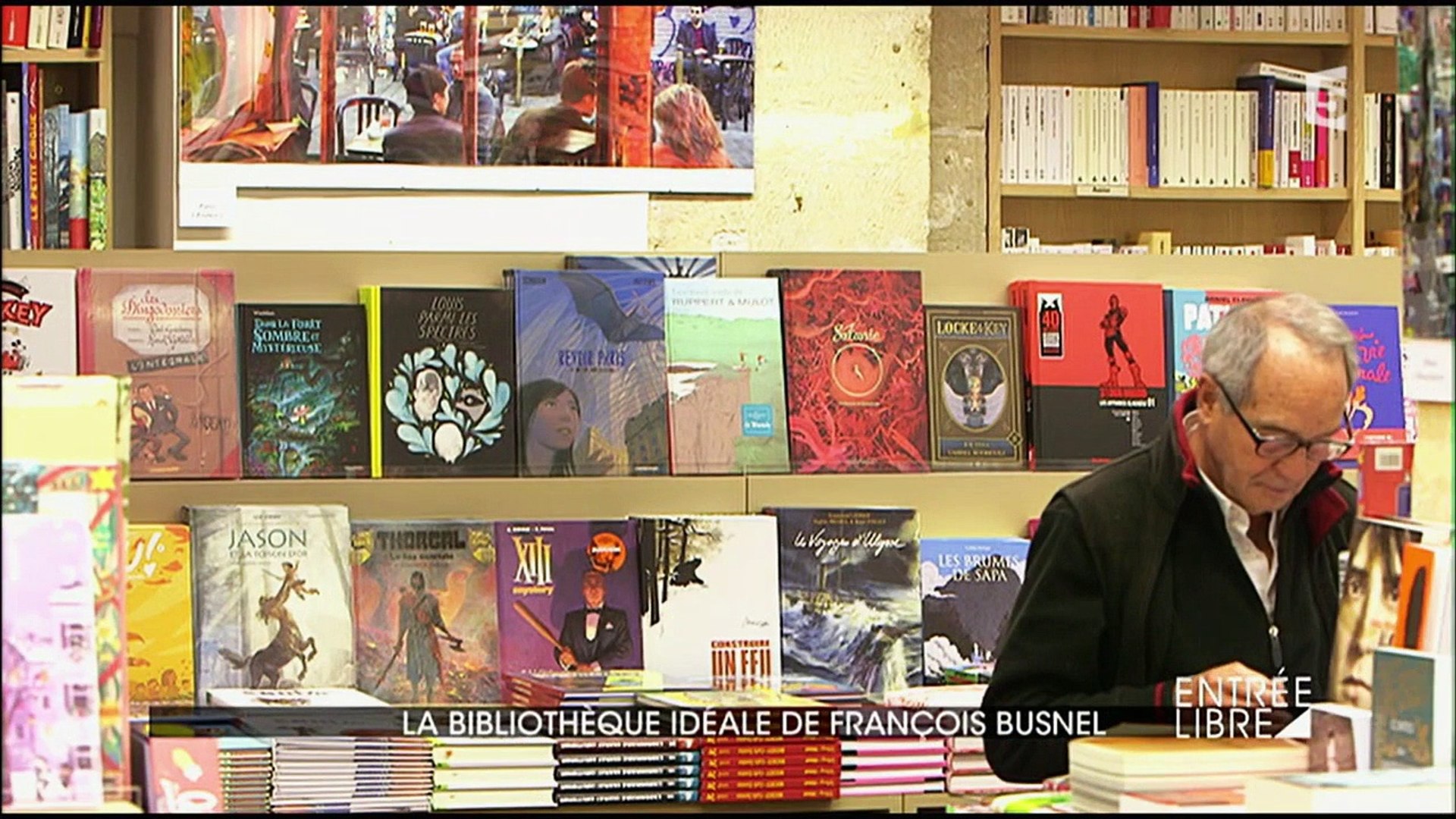 La bibliothèque idéale de François Busnel - Vidéo Dailymotion