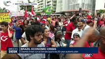 Brazil economic crisis: clashes break out as Senate approves 20-year austerity plan