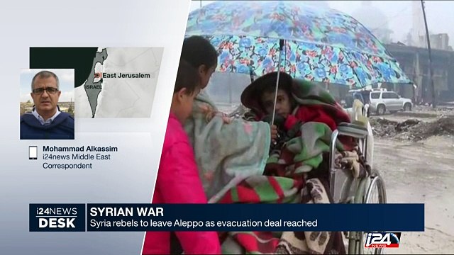 Syria rebels to leave Aleppo as evacuation deal reached