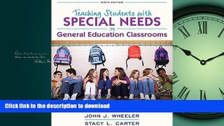 PDF REVEL for Teaching Students with Special Needs in General Education Classrooms with Loose-Leaf