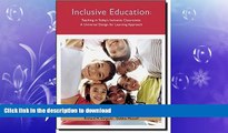 Pre Order Teaching in Today s Inclusive Classrooms: A Universal Design for Learning Approach On Book