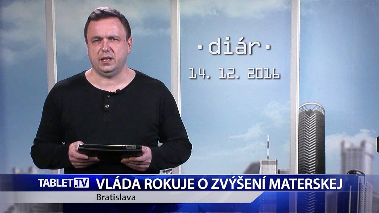 DIÁR: Vláda rokuje o zvýšení materskej