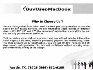 Looking For Used Macbook Air Visit BuyUsedMacBook Now!