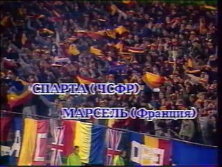 Video herunterladen: 06.11.1991 - 1991-1992 European Champion Clubs' Cup 2nd Round 2nd Leg AC Sparta Prag 2-1 Olympique Marsilya