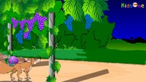 Grapes and Fox || Telugu Animated Stories || Moral Stroies