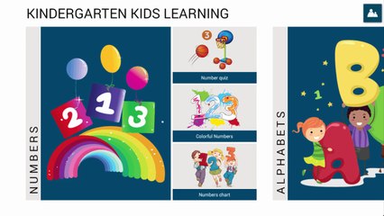 Kindergarten Kids learning Videos Numbers - Teach Kids to Count from 1-20