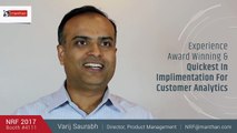 NRF 2017 | Varij Saurabh | Director, Product Management | Booth No. #4111