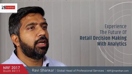 NRF 2017 | Ravi Shankar | Global Head of Professional Services | Booth No. #4111