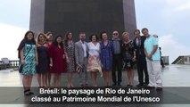 Rio classé pour son paysage au Patrimoine Mondial de l'Unesco