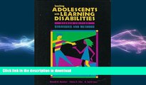 Pre Order Teaching Adolescents With Learning Disabilities: Strategies and Methods On Book