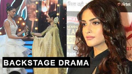 Deepika Padukone Steals Away Sonam Kapoor's Show  Star Screen Awards 2016  Backstage Drama