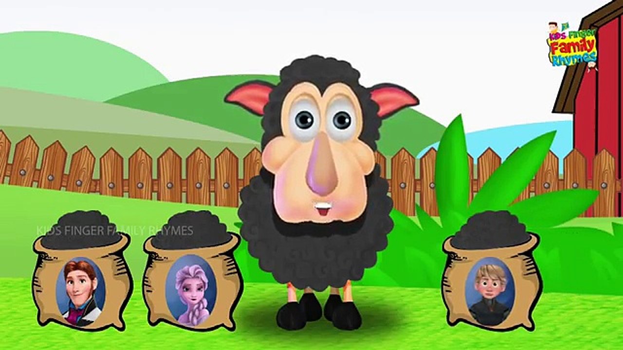 Frozen ba ba black sheep finger family Disney Frozen Finger Family Collection
