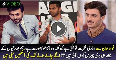 Indian Stand-up Comedian Reveals Why He 'HATES' Fawad Khan