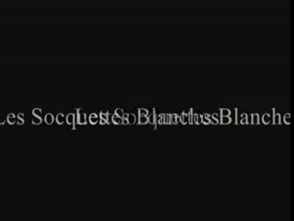 Les Socquettes Blanches "be bop a lula"