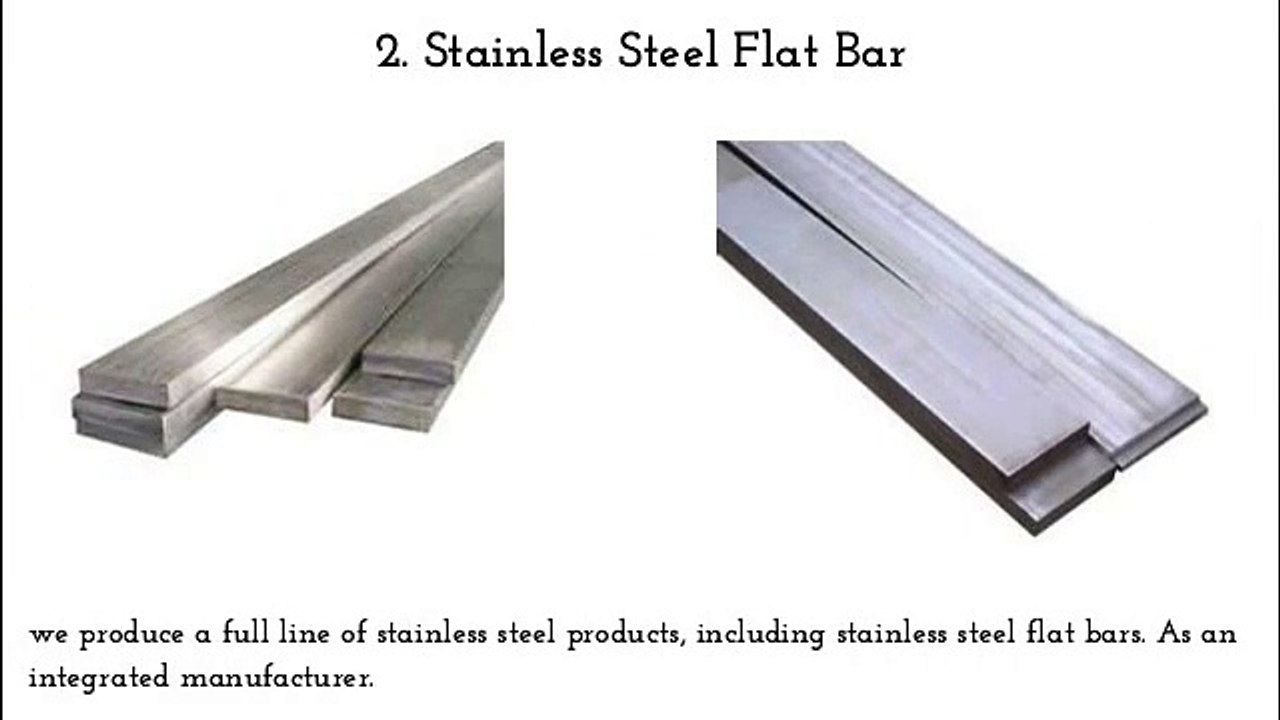 Different Types of Stainless Steel Bar