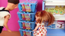 Frozen Kids Buy Shopkins Krista & Kristoff Jr Shopkins Shopping with Princess Anna by DisneyCarToys