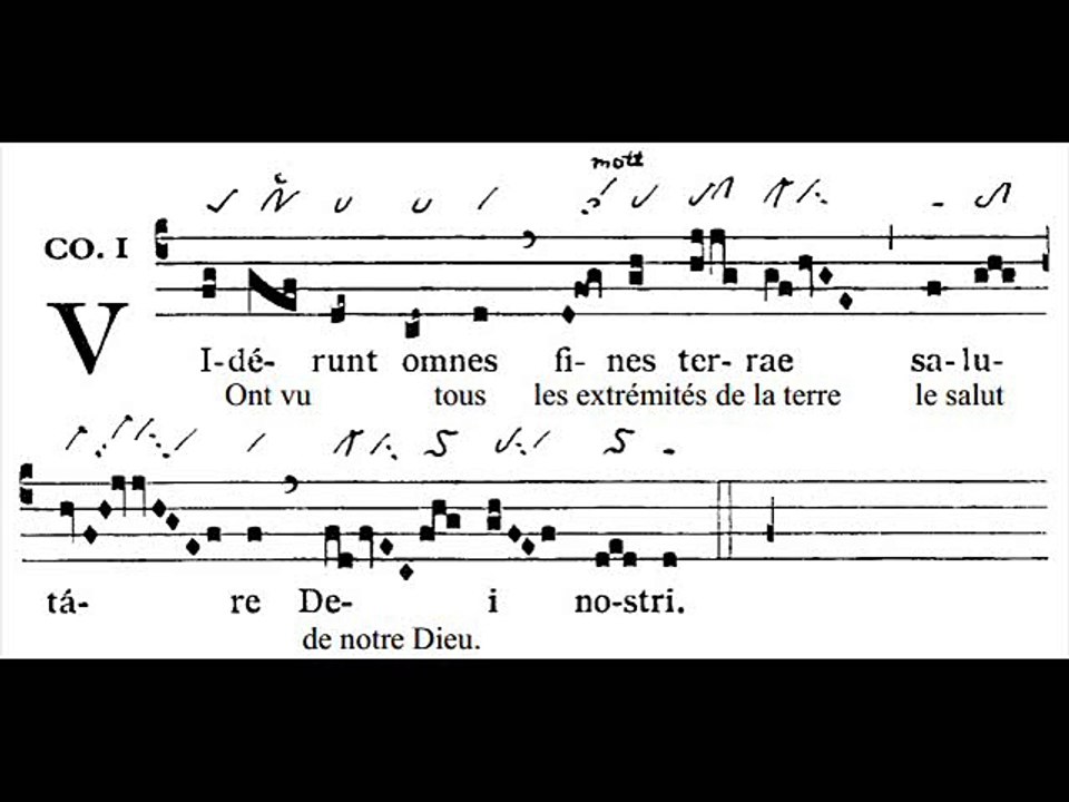 Communio Viderunt omnes, Nativitate Domini