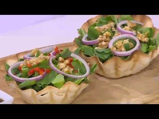 سلطة الجرجير بالخل البلسمي | سالي فؤاد