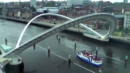 It looks like a normal bridge. Wait till you see what happens
