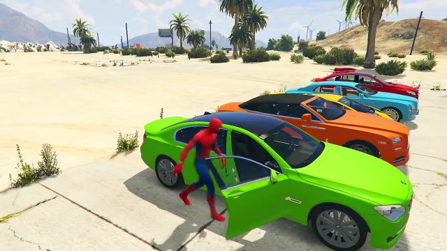 Spiderman Disney Cars Lightning McQueen and Big Plane New Cars (Nursery Rhymes - Cartoon For Kids)