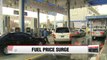 Average gasoline, diesel prices hit yearly high on OPEC deal