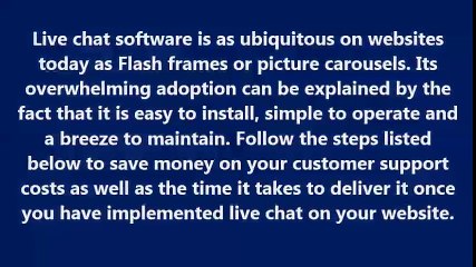 How to Save Money on Customer Support for Your Website's Live Chat