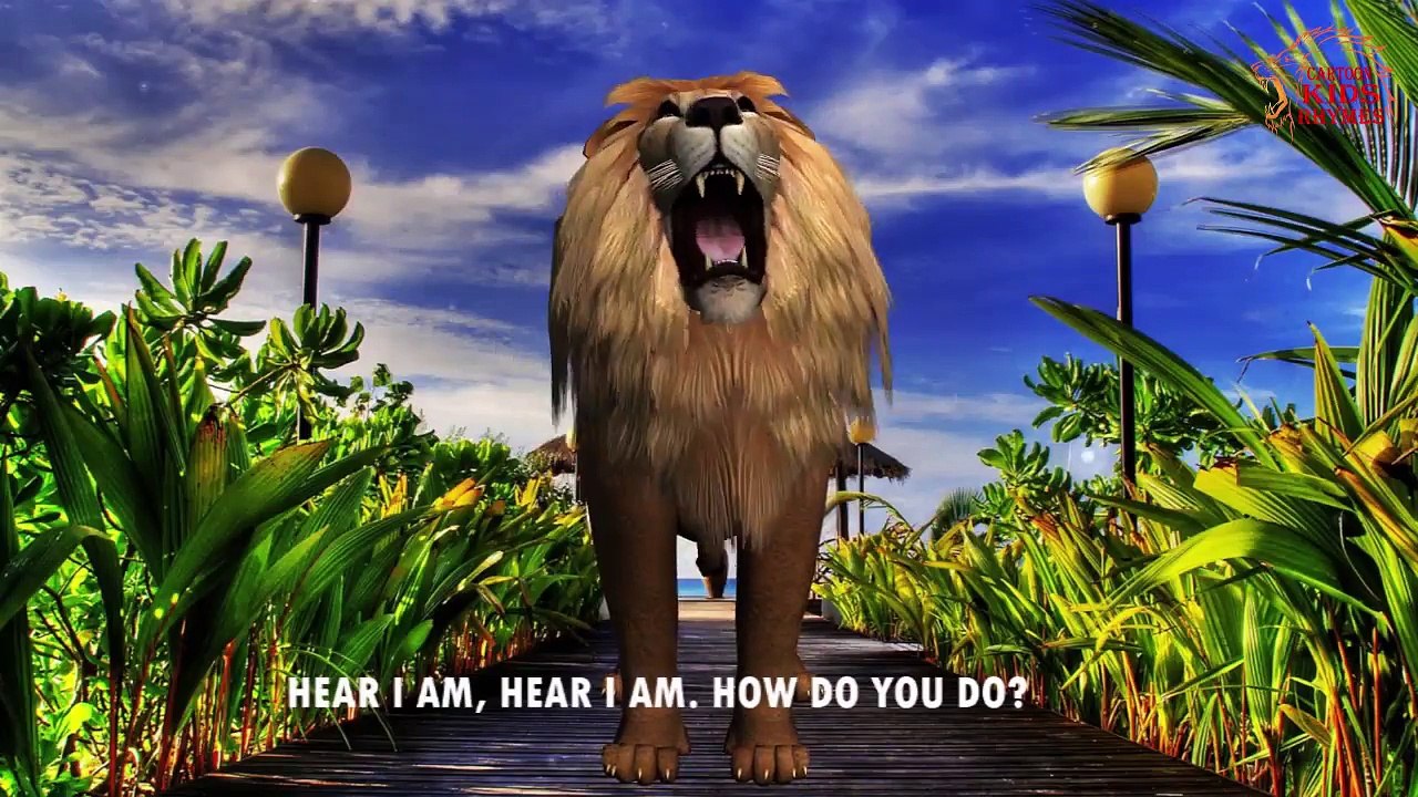 Fantasy Beast & Gorilla Version || Children Nursery Rhymes || 3D Animation