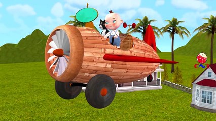 Little Baby Playing Three Little Kittens | Eagle Attacks Kitten | Little Boy Jet Flying Adventure