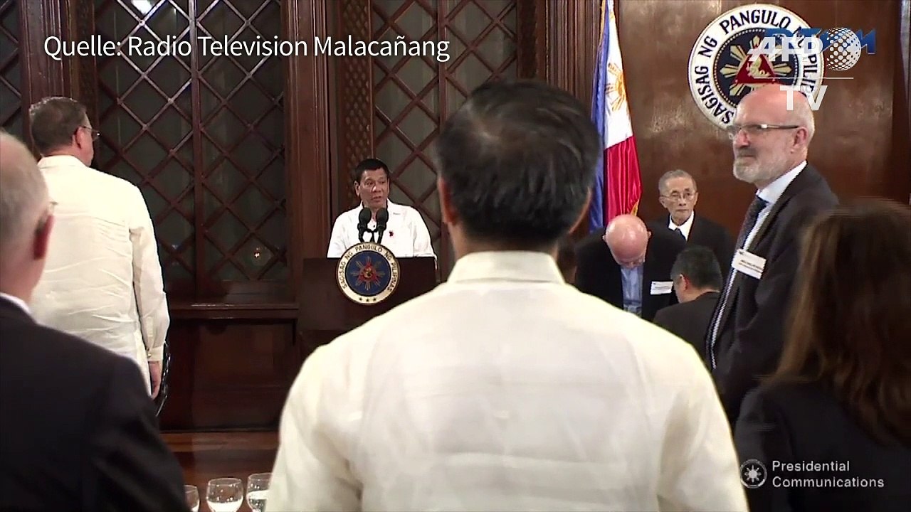 Duterte: Habe 'persönlich' Menschen getötet