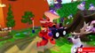 Jogo do Homem Aranha BAYMAX e Homem de ferro com Monster Truck Relâmpago Mcqueen Disney carros de